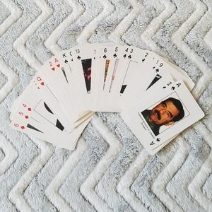 Iraqi Most Wanted: SADDAM HUSSEIN - Playing Cards by Unknown